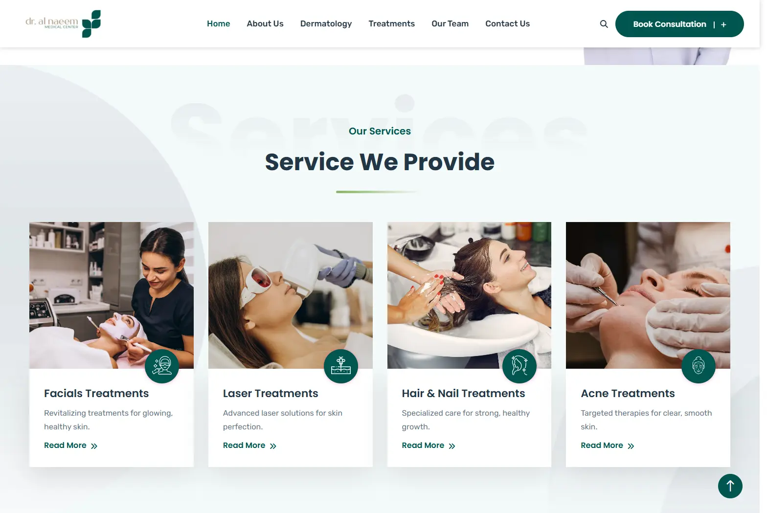 services - website design and development portfolio